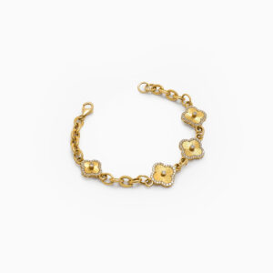 دستبند ون کلیف نگین دار